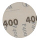 KS Tools vervangings schuurpads korrel 400 Ø 75mm pak van 10