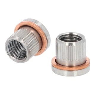 KS Tools vervangingsbus met koperen ring, set van 10, IG M9x1.25
