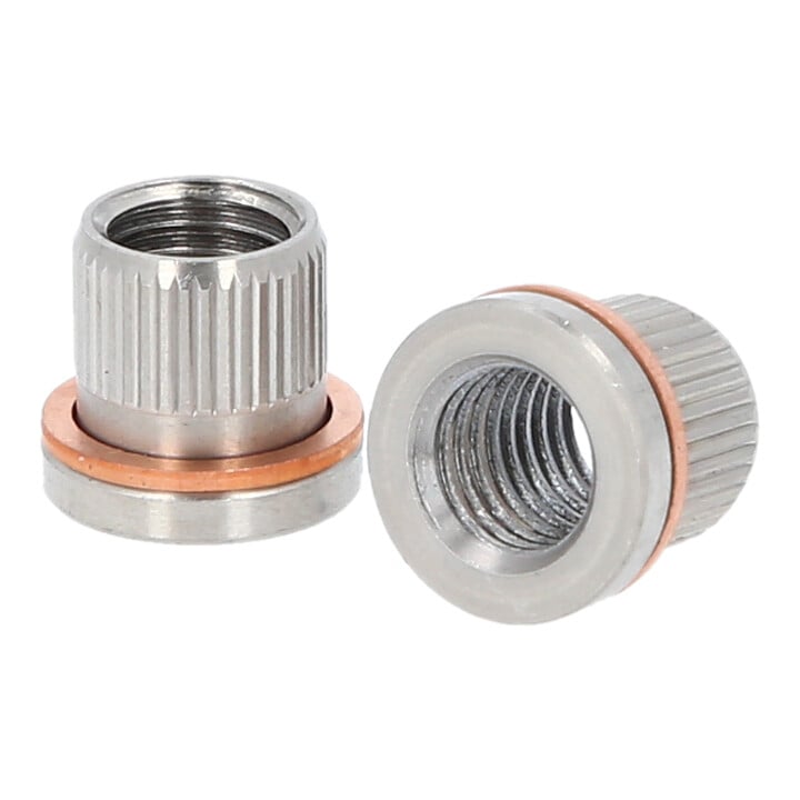 KS Tools vervangingsbus met koperen ring, set van 10, IG M9x1.25