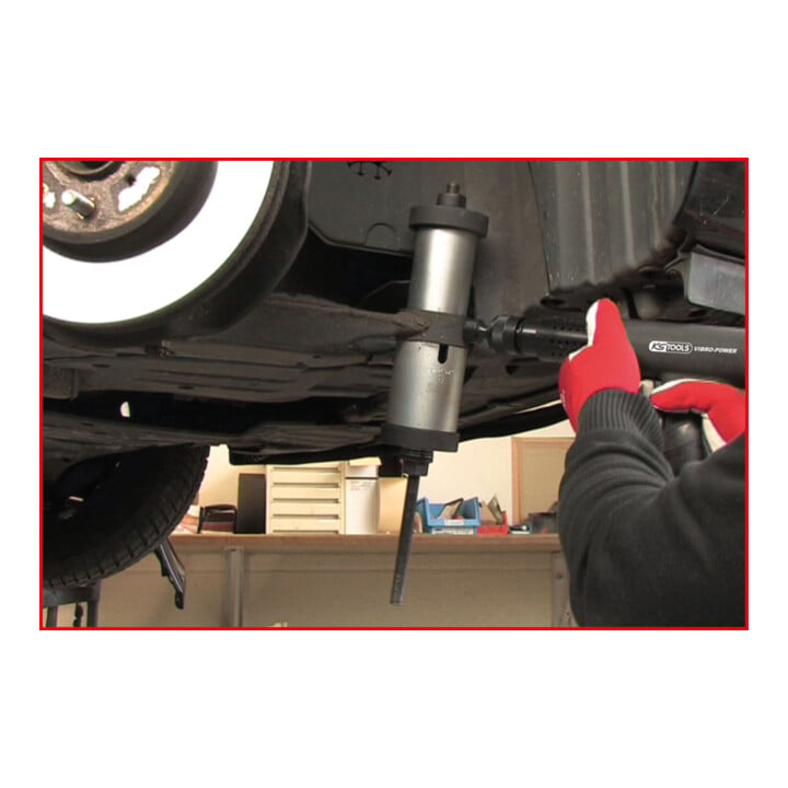 KS Tools Vibro-Impact Druckluft-Meißelhammer-Satz, 6-tlg.
