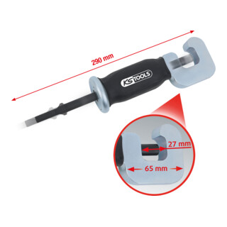 KS Tools Vibro-power ontgrendelings gereedschap voor trekstangen