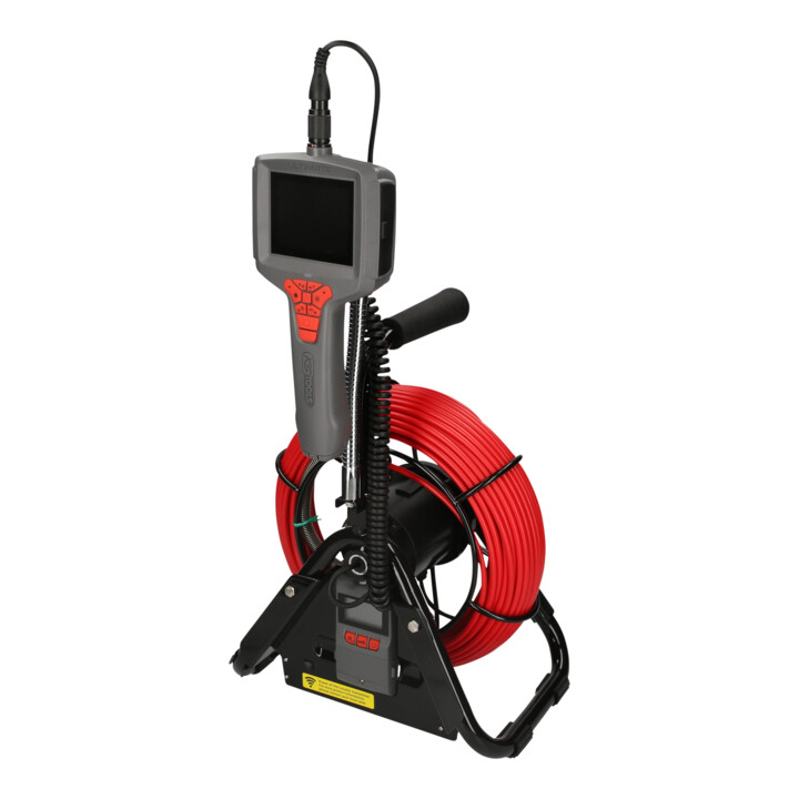 KS Tools Vidéoscope ULTIMATEvision avec dévidoir et sonde 0°, Ø 28,0 mm