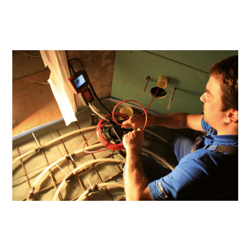 KS Tools Vidéoscope ULTIMATEvision avec dévidoir et sonde 0°, Ø 28,0 mm