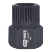 KS Tools Vielzahneinsatz 22,0 mm, 33 Zahn, gebohrt-4