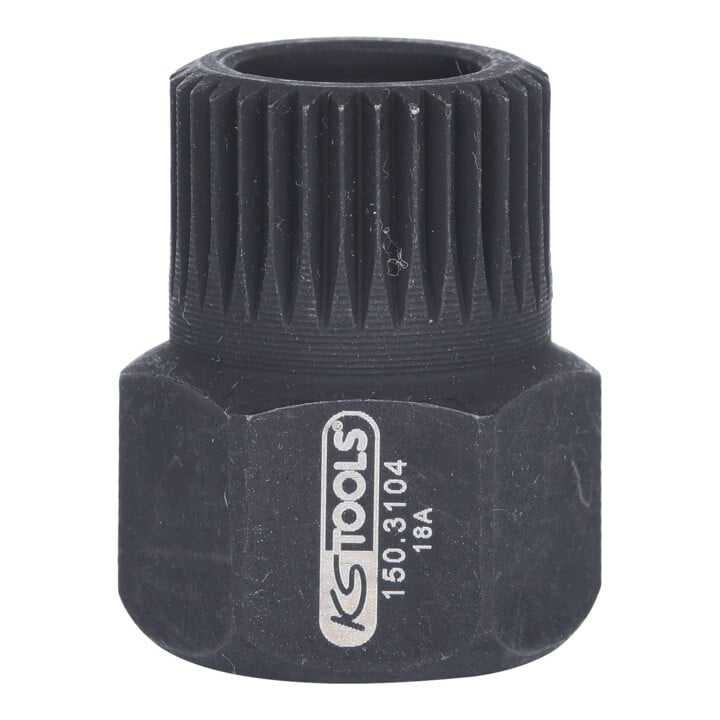 KS Tools Vielzahneinsatz 22,0 mm, 33 Zahn, gebohrt