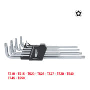 KS Tools vijfster-hoeksleutelset, geboord, lang, 9-delig-3