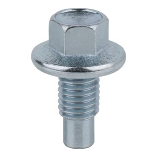 KS Tools Vis de vidange, 6 pans 15mm, M12x1,75x25mm, pack de 25, 37 mm