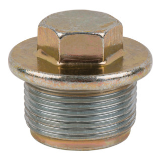 KS Tools Vis de vidange, 6 pans 17mm, M26x1,5x16mm, pack de 25