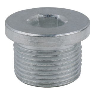KS Tools Vite di scarico olio, esagono incassato 10mm, M22x1,5x13,5mm, 10pz.