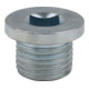 KS Tools Vite di scarico olio, quadro interno 8mm, M16x1,5x13mm, 10pz., 16mm-1