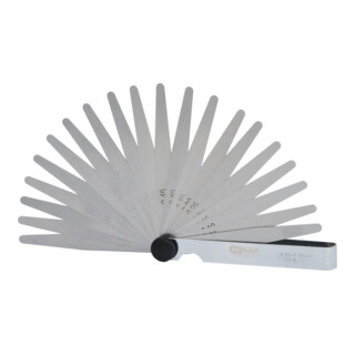 KS Tools voelermaat, 20 vellen, 0.05-1mm