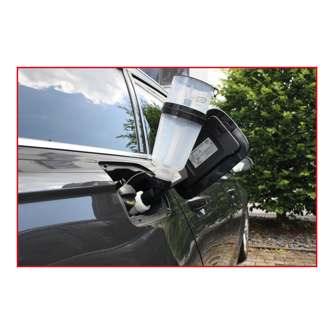 KS Tools vultrechter voor AdBlue® additieven, schuin