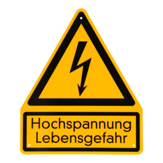 KS Tools waarschuwingsbord hoogspanning, levensgevaar