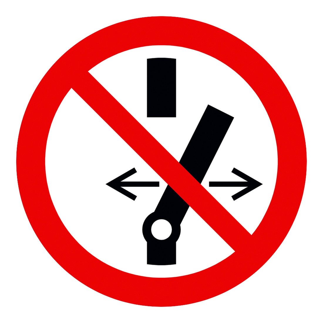 KS Tools waarschuwingsbord hybride schakelaar