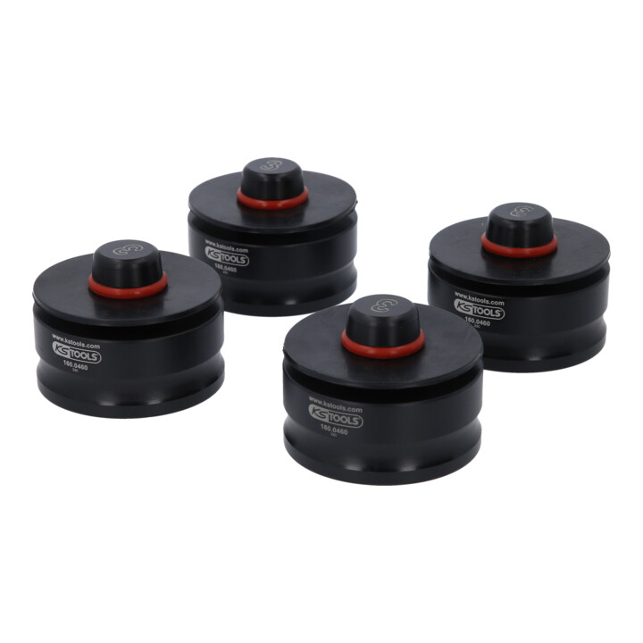 KS Tools Wagenheberaufnahme-Satz für Tesla Model 3, S, X, Y, 4-tlg
