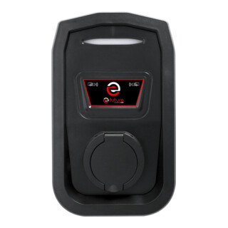 KS Tools Wallbox efuturo con presa di tipo 2, 1 fase, fino a 3,7 kW, 16 A, 230 V, modalità 3, con controllo d'accesso RFID, senza contatore elettrico