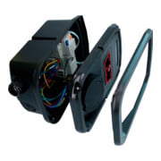 KS Tools Wallbox efuturo con presa di tipo 2, 1 fase, fino a 7,4 kW, 32 A, 230 V, modalità 3, con controllo d'accesso RFID, senza contatore elettrico-3