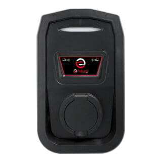 KS Tools Wallbox efuturo con presa di tipo 2, 3 fasi, fino a 22 kW, 32 A, 400 V, modalità 3, con controllo di accesso RFID, senza contatore elettrico