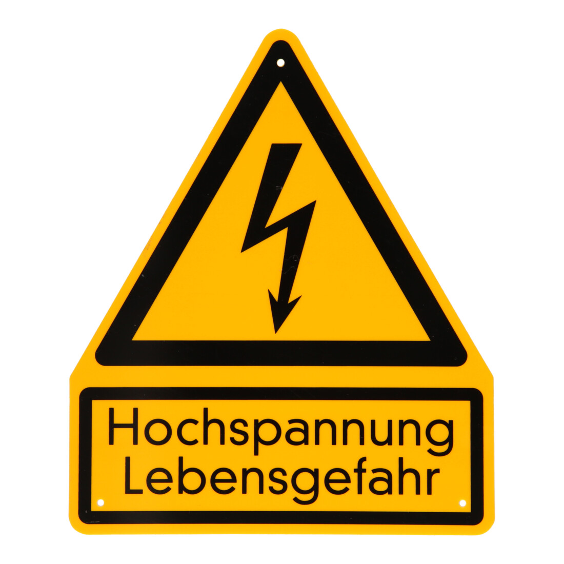 KS Tools Warnschild Hochspannung, Lebensgefahr
