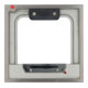 KS Tools waterpas, met frame, 200 mm