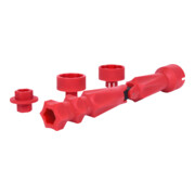 KS Tools WC stoel montage steeksleutelset, 4 stuks-4