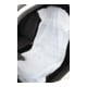KS Tools wegwerp stoelbeschermers, wit, 500 stuks