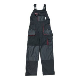 KS Tools Werkbroek met bretels, zwart