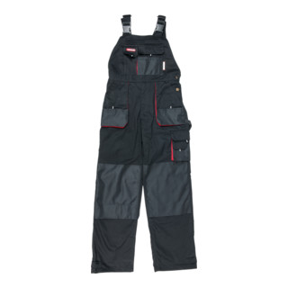 KS Tools Werkbroek met bretels, zwart