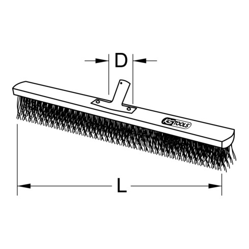 KS Tools werkplaats bezem