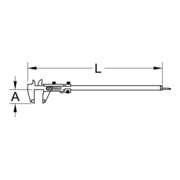 KS Tools Werkstatt-Messschieber 0-300mm, 415mm-4