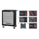 KS Tools Werkstattwagen BASIC schwarz-grau mit Einlagen-Paket EXTENDED-1