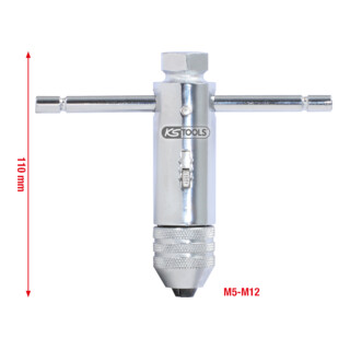 KS Tools Werkzeughalter mit Umschalt-Ratschenkopf, 100mm