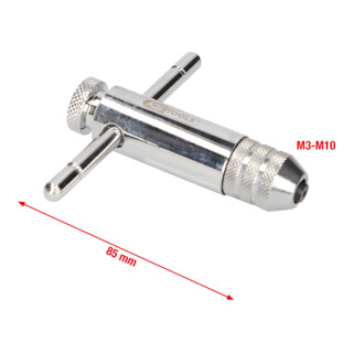 KS Tools Werkzeughalter mit Umschalt-Ratschenkopf, 85mm