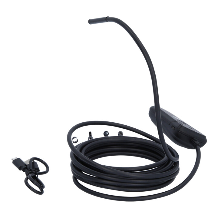 KS Tools Wi-Fi videoscoop set met Ø 5,5 mm 0° HD front camera probe, 5-delig.
