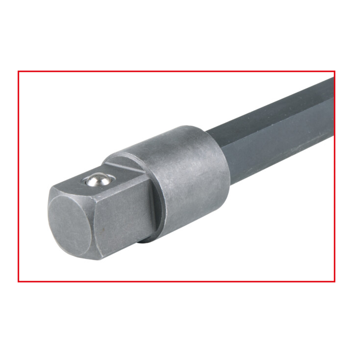 KS Tools wielmoersleutel met slipkoppeling voor auto's, 3/4 "x24x27x32mm