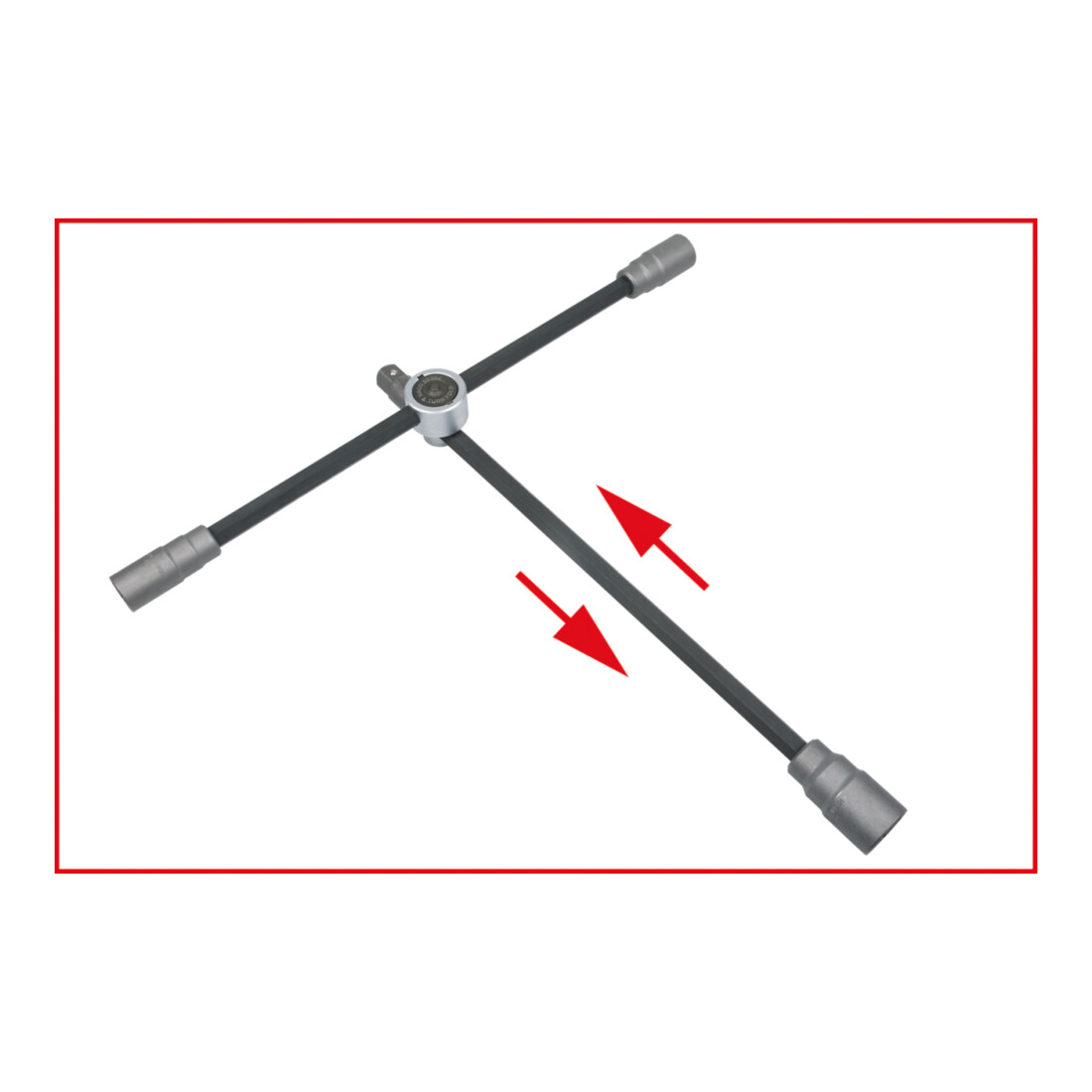 KS Tools wielmoersleutel met slipkoppeling voor auto's, 3/4 "x24x27x32mm