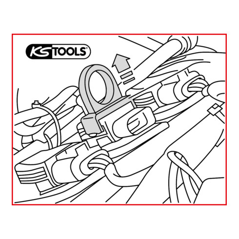 KS Tools Zündspulen-Abzieher-Typ 4, 90mm