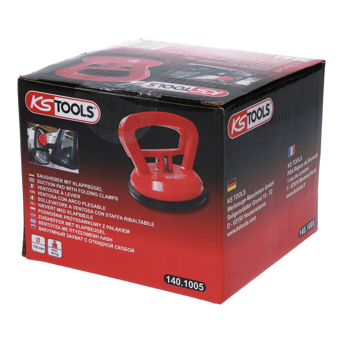 KS Tools zuigheffer, 40kg