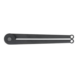 KS Tools Zweilochmutterndreher, verstellbar, Länge 161 mm