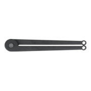 KS Tools Zweilochmutterndreher, verstellbar, Länge 161 mm-1