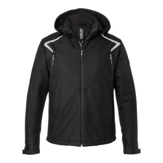 Kübler Veste d’hiver Softshell BODYFORCE noire Form 1325