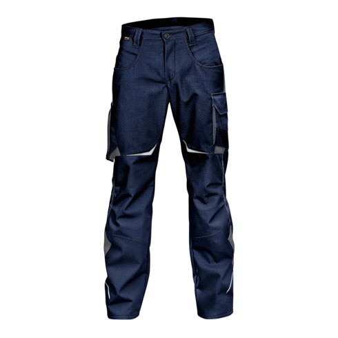 KÜBLER Pantaloni Pulsschlag 2424, blu scuro/antracite