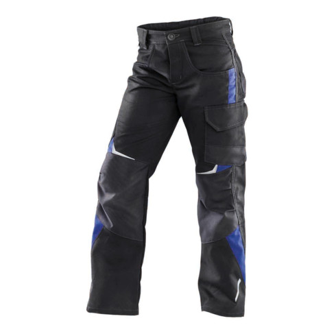 Kübler Pulsschlag Pantalon 2224 noir/bleu cornflower taille 98-104