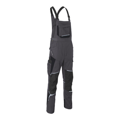 Kübler Salopette BODYFORCE, anthracite / noir, taille 54