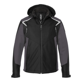 Kübler Veste d’hiver Softshell BODYFORCE noire/anthracite Form 1325