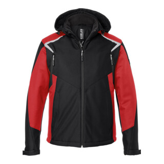 Kübler Veste d’hiver Softshell BODYFORCE noir/rouge moyen Forme 1325