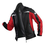 Veste météo Kübler 1141 noir/rouge moyen-1