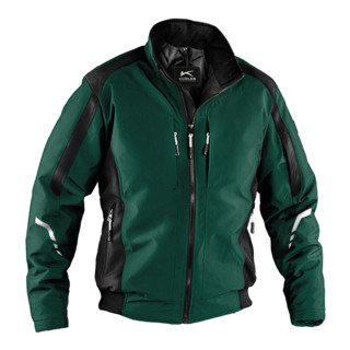 Gilet pare-pluie Kübler 1367 vert mousse/noir