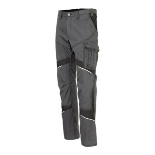 Kübler ACTIVIQ cotton+ Damenhose anthrazit/schwarz