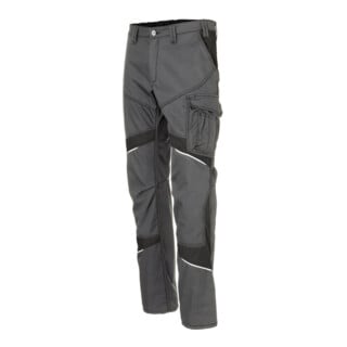 Kübler ACTIVIQ cotton+ Damenhose anthrazit/schwarz 48